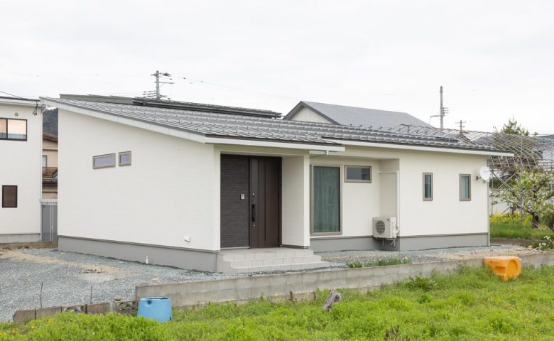 「快適な家で過ごしたい」と情報収集され決めた平屋
